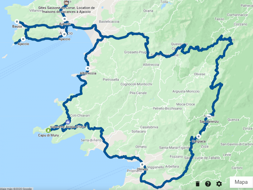 226km mapa dňa