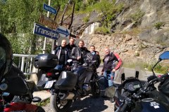 Spoločna fotka pred Tranalpinou