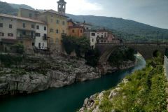 Mesto Kanal a Soča